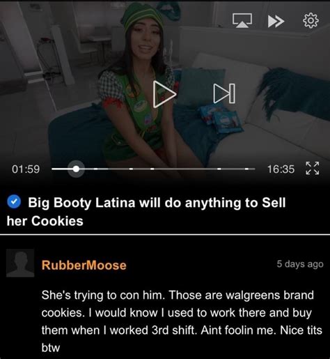 big booty latina will do anything to sell her cookies|Big Booty Latina Selling Cookies Porn Videos 